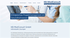 Desktop Screenshot of medconsult.de